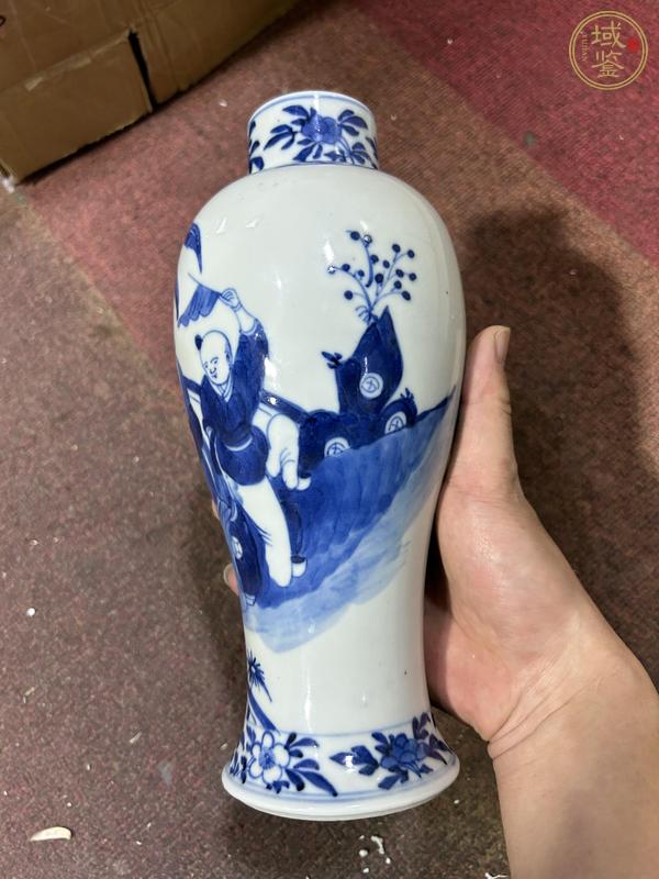 古玩陶瓷青花瓶真品鑒賞圖