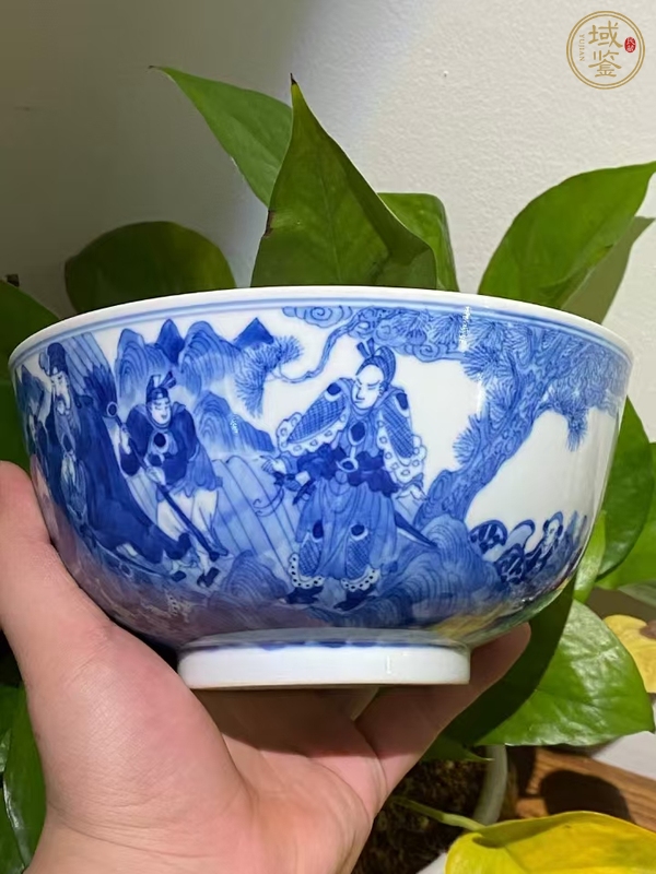 古玩陶瓷青花碗真品鑒賞圖