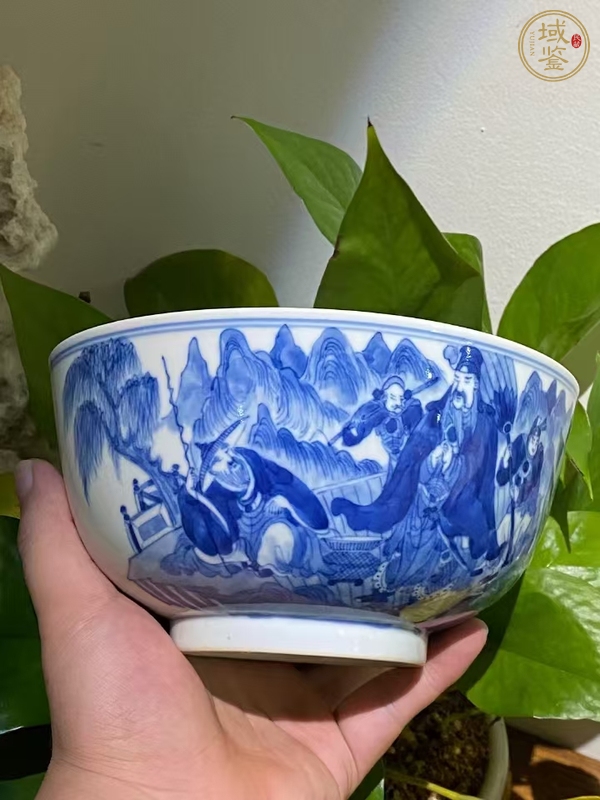 古玩陶瓷青花碗真品鑒賞圖