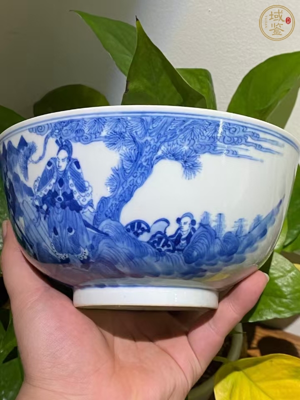 古玩陶瓷青花碗真品鑒賞圖