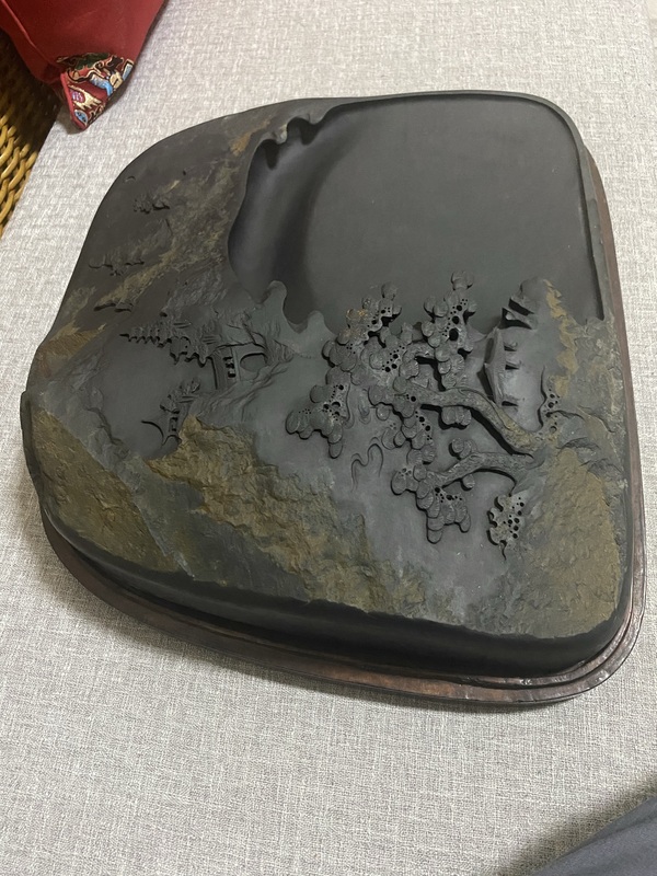 古玩雜項歙硯拍賣，當前價格8888元