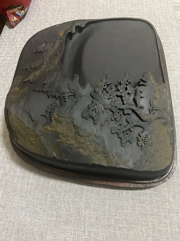 古玩雜項歙硯拍賣，當前價格8888元
