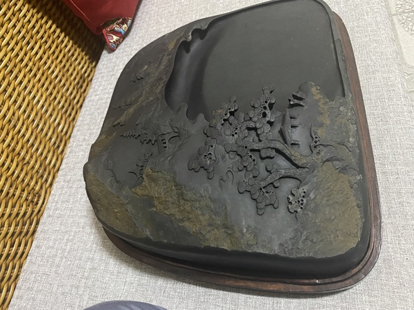 古玩雜項歙硯拍賣，當前價格8888元