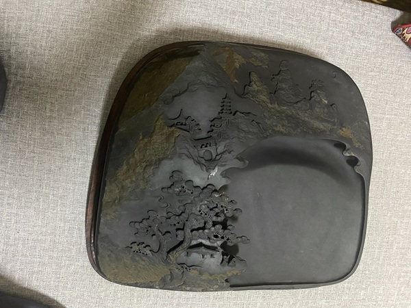 古玩雜項歙硯拍賣，當前價格8888元