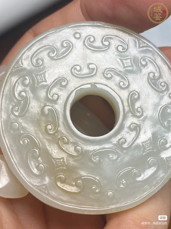 古玩玉器龍璧真品鑒賞圖