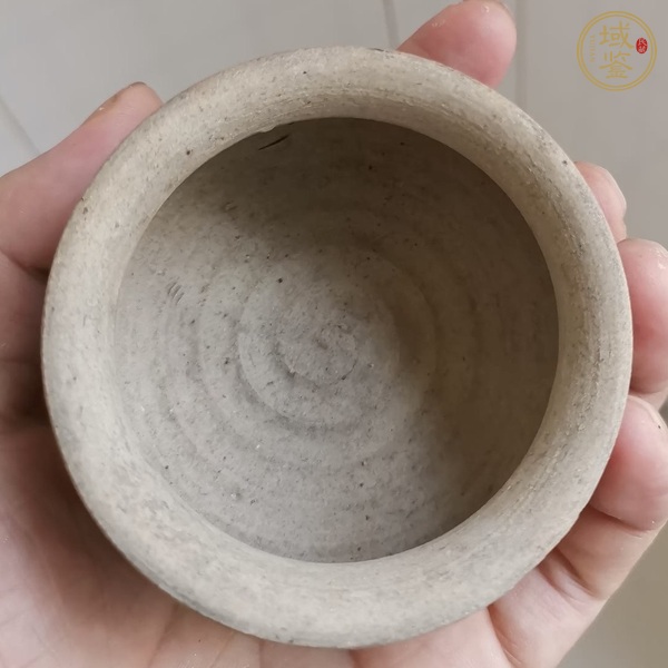 古玩陶瓷燕川窯黑釉茶入真品鑒賞圖