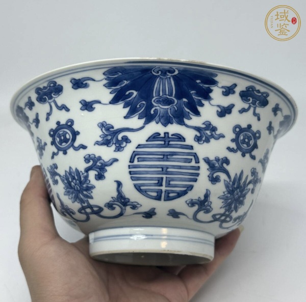 古玩陶瓷青花碗真品鑒賞圖