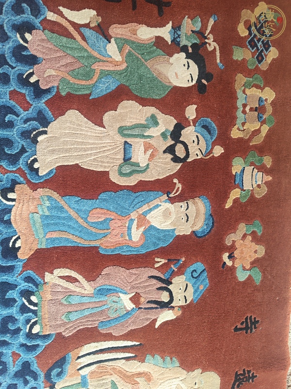 古玩雜項(xiàng)八仙過(guò)海人物真品鑒賞圖