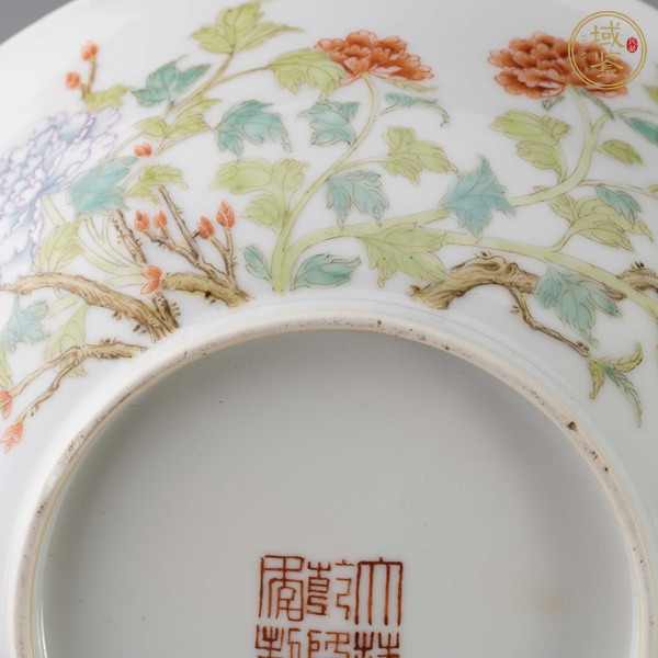 古玩陶瓷粉彩碗真品鑒賞圖