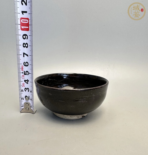 古玩陶瓷磁州窯茶葉末釉香爐真品鑒賞圖