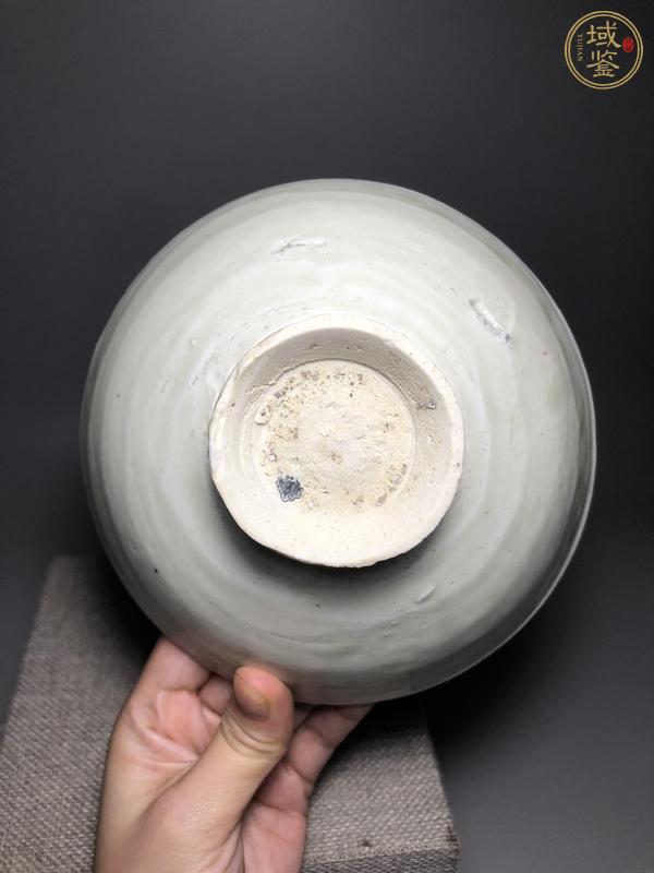 古玩陶瓷青白釉高足碗真品鑒賞圖