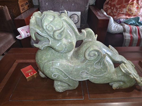 古玩玉器瑞獸真品鑒賞圖