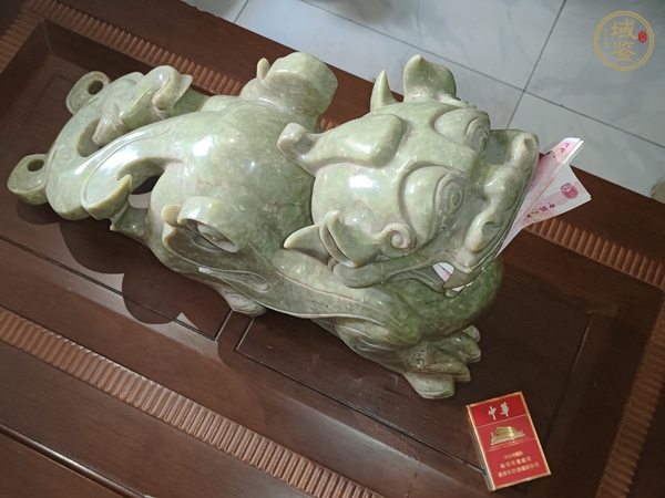 古玩玉器瑞獸真品鑒賞圖