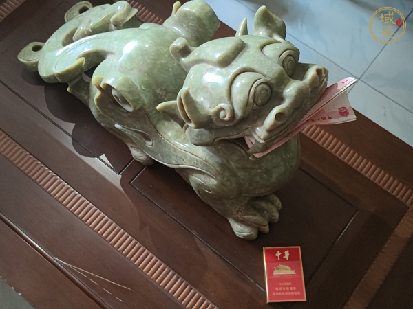 古玩玉器瑞獸真品鑒賞圖