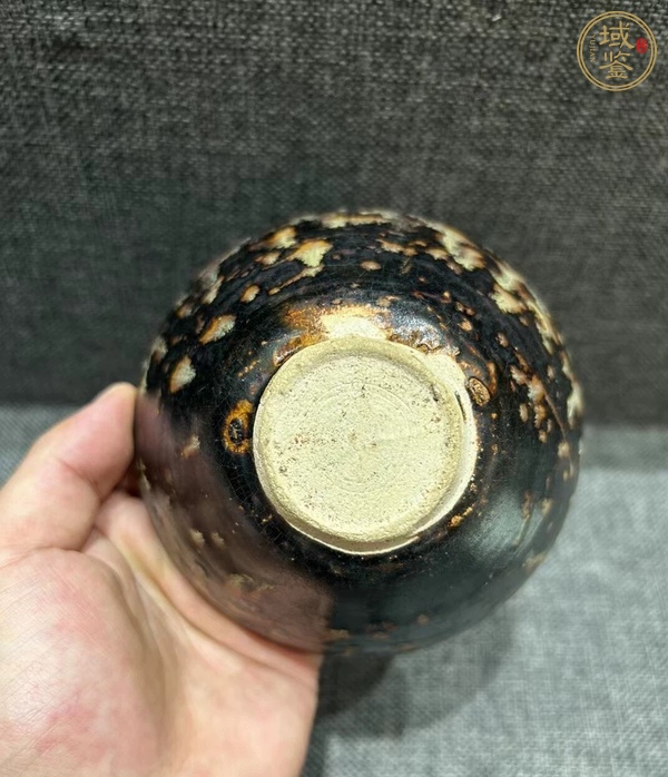 古玩陶瓷吉州窯窯變釉茶盞，注意品相真品鑒賞圖