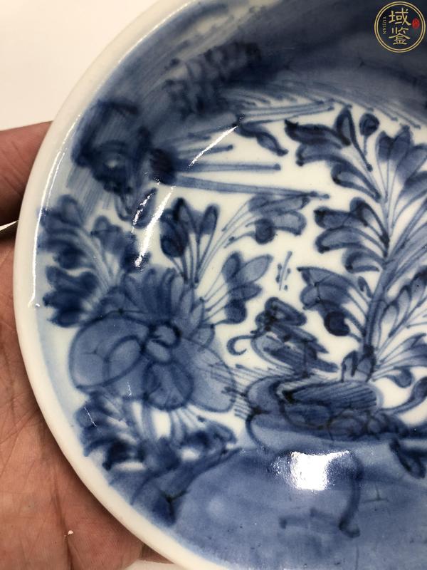 古玩陶瓷青花鳳求凰花卉紋盤拍賣,當(dāng)前價格1300元