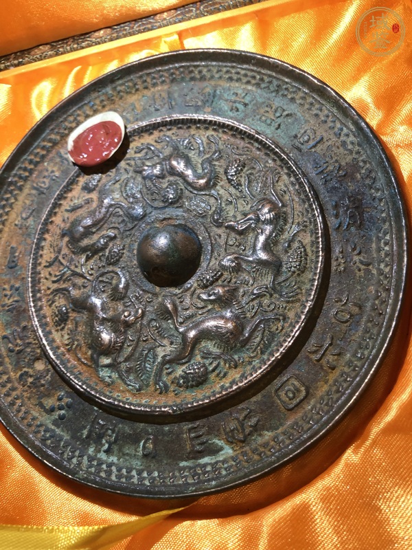 古玩銅器銅鏡真品鑒賞圖