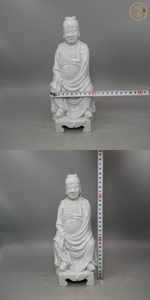 古玩陶瓷德化窯關(guān)公造像真品鑒賞圖