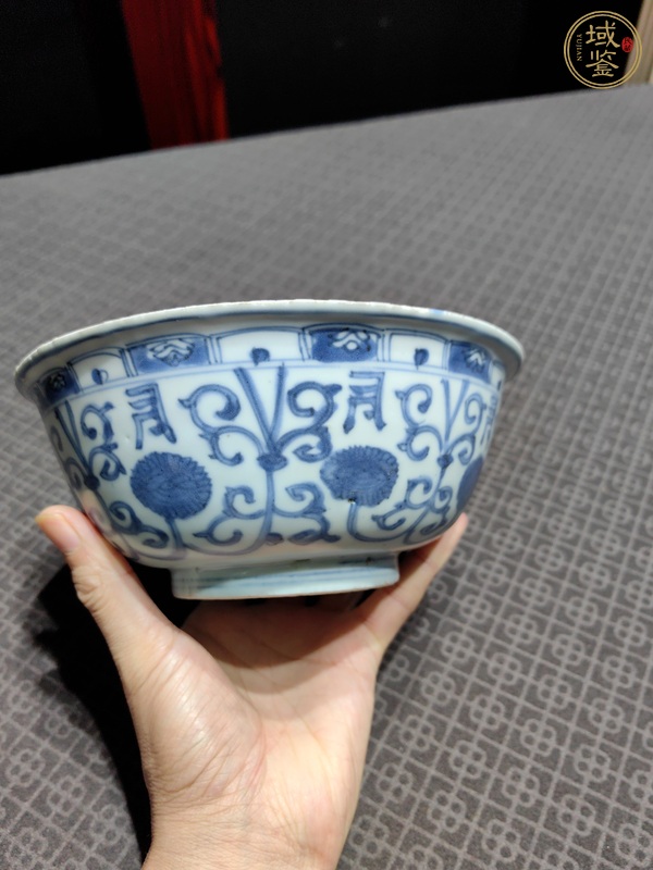 古玩陶瓷青花碗真品鑒賞圖