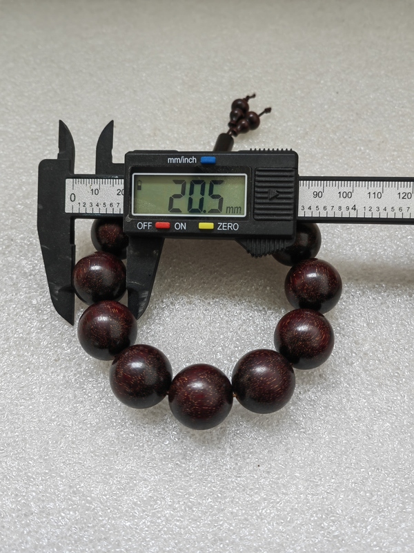 古玩雜項紫檀金星珠串拍賣,當前價格298元
