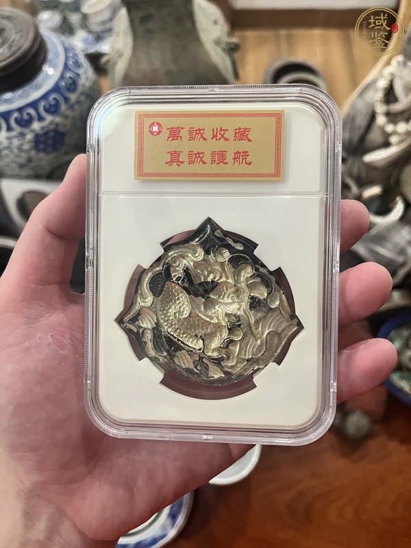 古玩雜項(xiàng)銀飾花片真品鑒賞圖