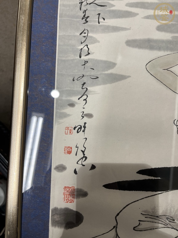 古玩字畫月光之下真品鑒賞圖