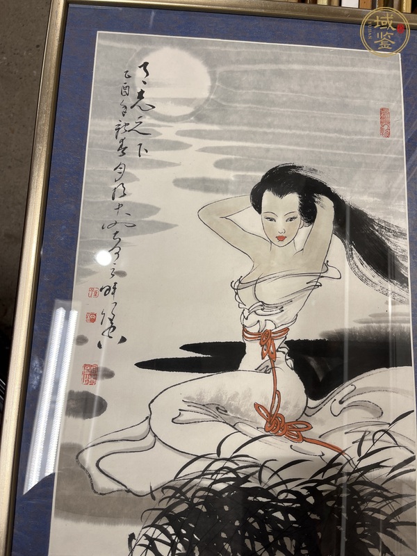 古玩字畫月光之下真品鑒賞圖