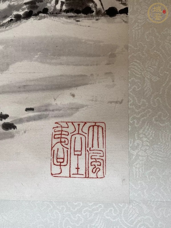 古玩字畫羅浮夢影真品鑒賞圖