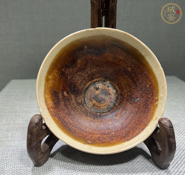 古玩陶瓷白復(fù)輪茶盞真品鑒賞圖