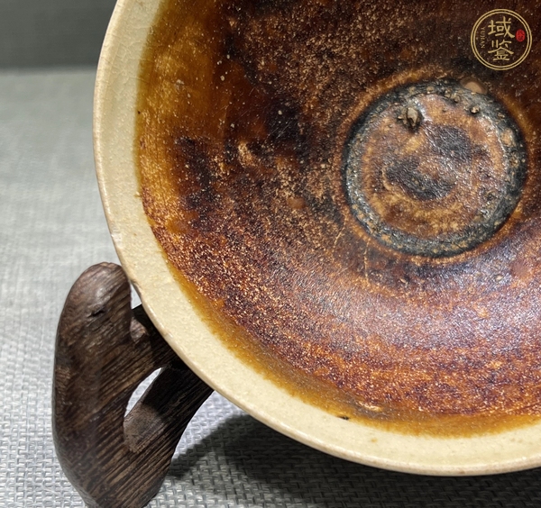 古玩陶瓷白復(fù)輪茶盞真品鑒賞圖