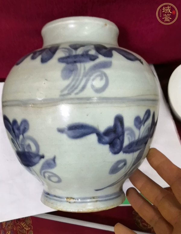 古玩陶瓷青花蓋罐真品鑒賞圖