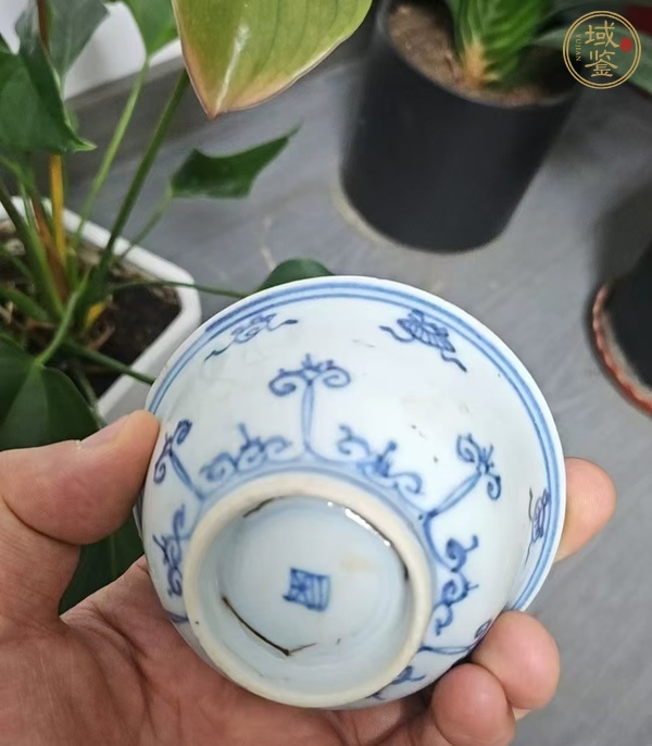 古玩陶瓷青花小碗真品鑒賞圖