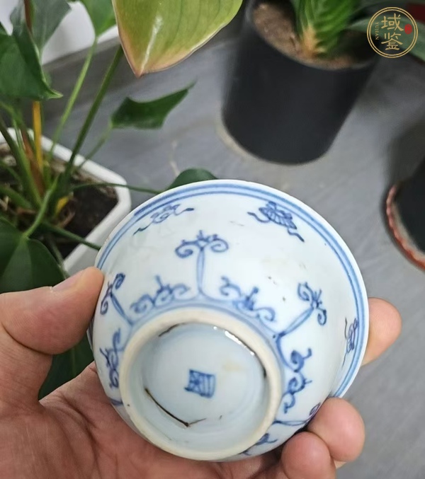 古玩陶瓷青花小碗真品鑒賞圖