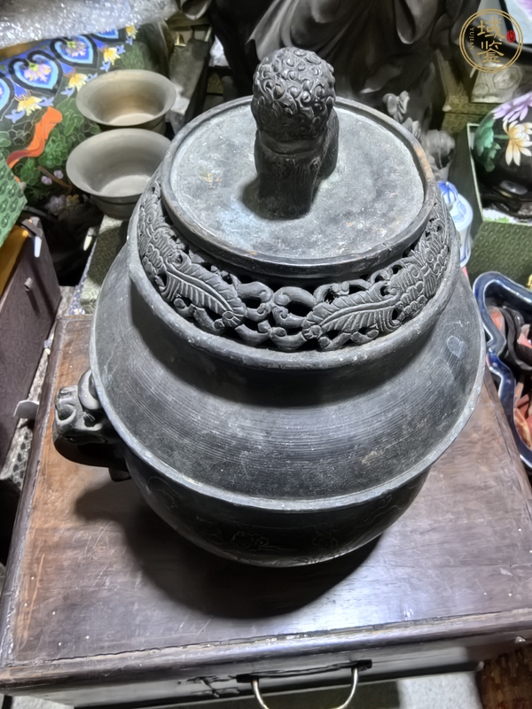 古玩銅器銅爐真品鑒賞圖