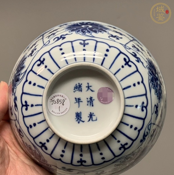 古玩陶瓷青花碗真品鑒賞圖