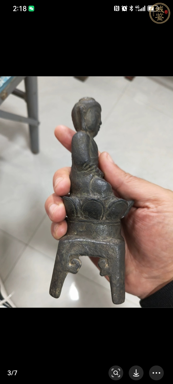 古玩銅器造像真品鑒賞圖