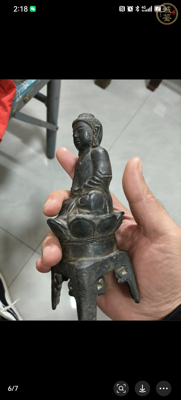 古玩銅器造像真品鑒賞圖