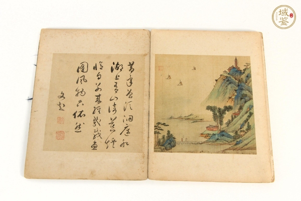 古玩字畫冊(cè)頁真品鑒賞圖