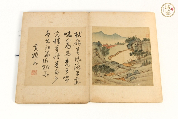 古玩字畫冊(cè)頁真品鑒賞圖