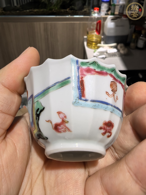 古玩陶瓷杯真品鑒賞圖