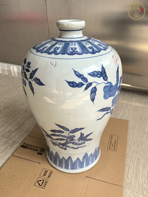 古玩陶瓷青花梅瓶真品鑒賞圖