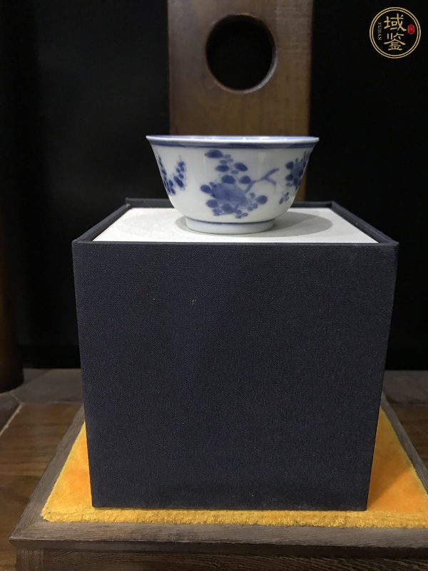 古玩陶瓷青花杯真品鑒賞圖