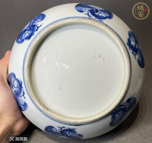 古玩陶瓷青花蓋盒真品鑒賞圖