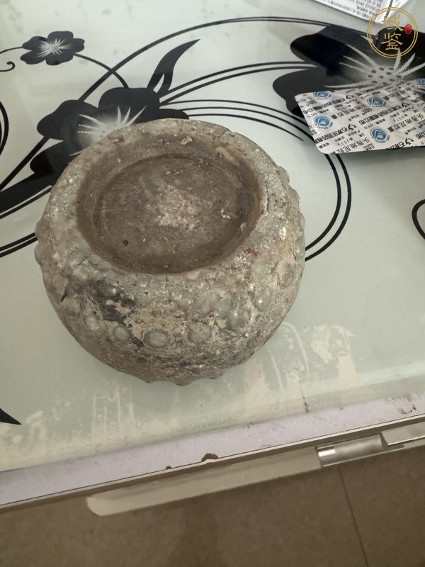 古玩陶瓷清代鼓釘器真品鑒賞圖