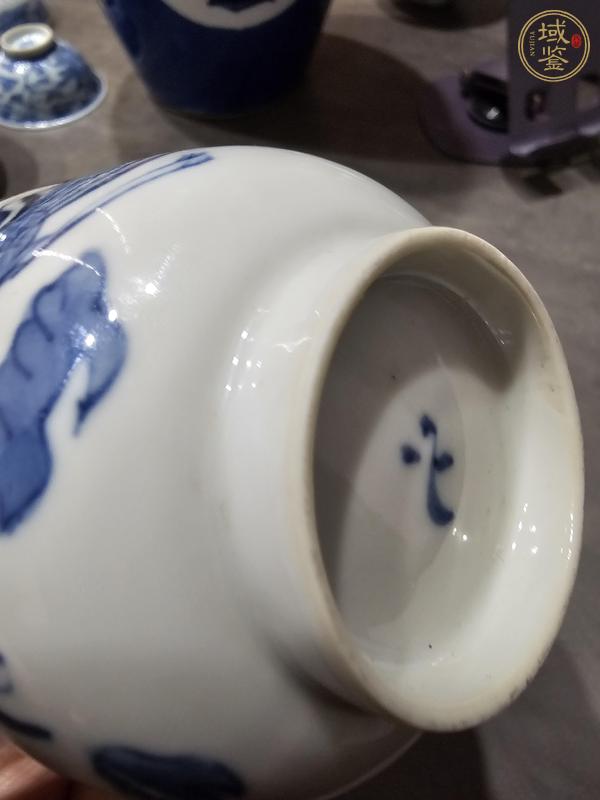 古玩陶瓷青花龍鳳紋杯真品鑒賞圖