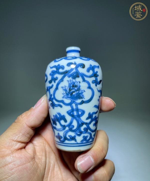 古玩陶瓷青花鼻煙壺真品鑒賞圖