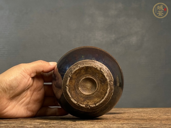 古玩陶瓷磁州窯褐釉唇口罐真品鑒賞圖