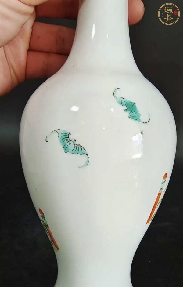 古玩陶瓷粉彩瓶真品鑒賞圖