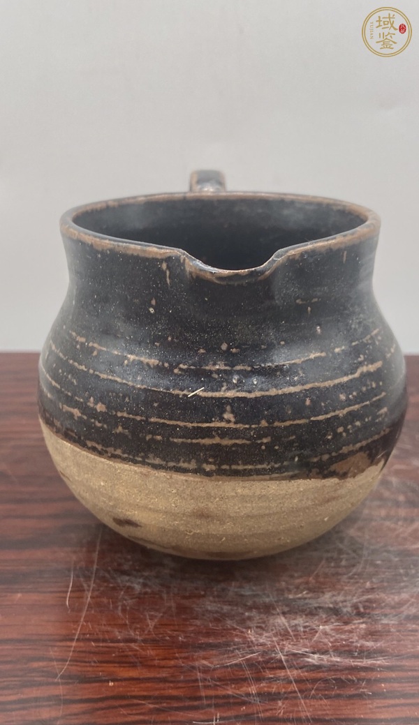 古玩陶瓷宋元贛州窯黑釉茶具真品鑒賞圖