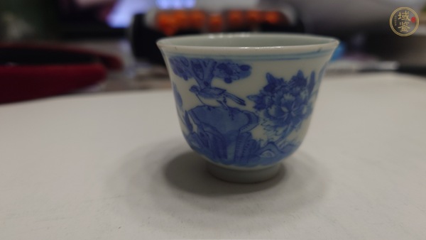 古玩陶瓷青花杯真品鑒賞圖